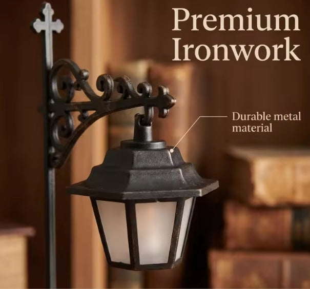 Vintage Bookshelf Lamp