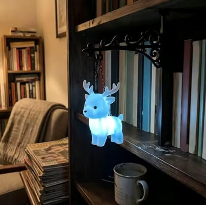 Hanging Magical Animal Bookshelf Lamp