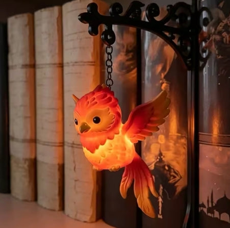 Hanging Magical Animal Bookshelf Lamp