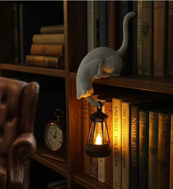 Cat Hooked Night Light